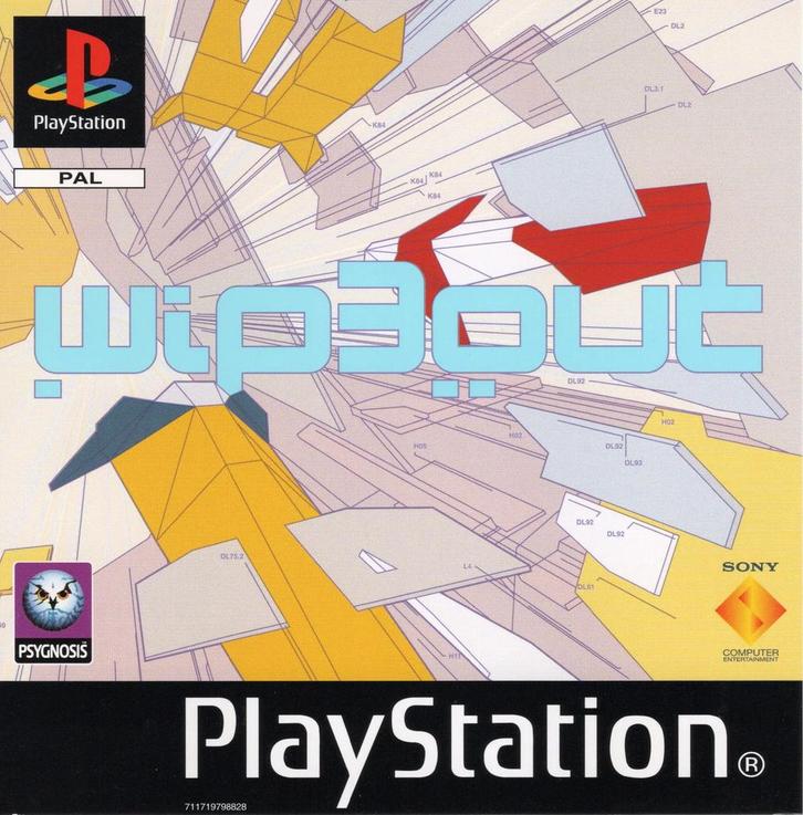 Wip3out - PlayStation 1, Spelcomputers en Games, Games | Sony PlayStation 1, Zo goed als nieuw, Ophalen of Verzenden