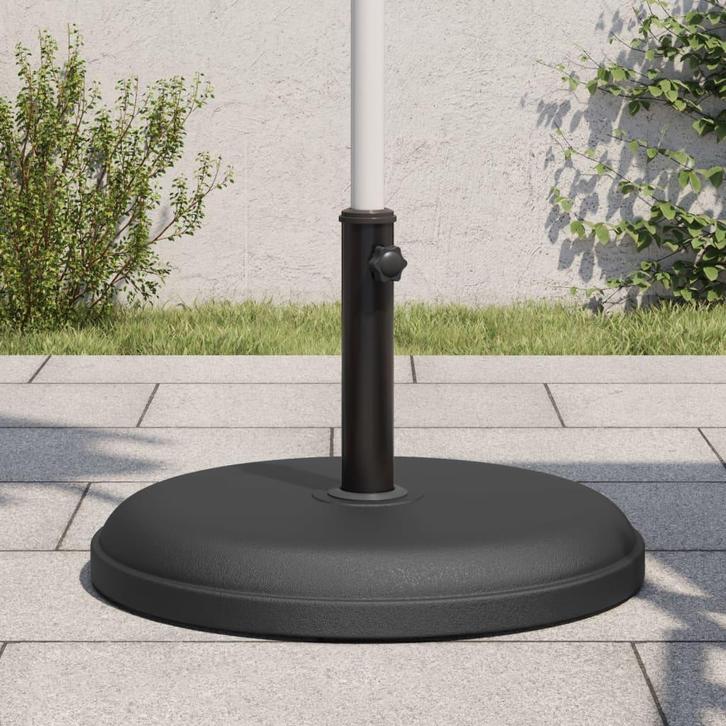 vidaXL Parasolvoet voor stokken van Ø32/35/38 mm 25 kg rond, Tuin en Terras, Parasols, Parasolvoet, Nieuw, Verzenden