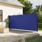 vidaXL Windscherm uittrekbaar 160x500 cm blauw, Verzenden, Nieuw