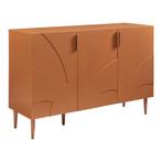 Commode Starvili dressoir 75x115x38 cm roestkleurig [en.casa, Huis en Inrichting, Verzenden, Nieuw