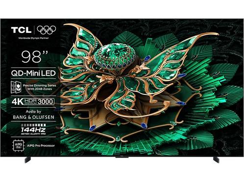 Tcl - Mini-LED-TV - 98 inch, Audio, Tv en Foto, Televisies, 100 cm of meer, 4k (UHD), Nieuw, 100 cm of meer, Smart TV, Overige merken