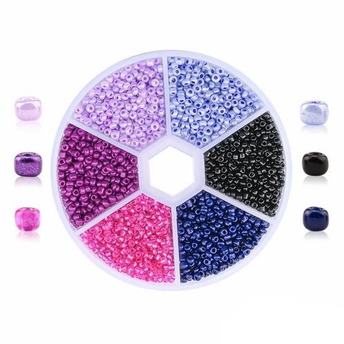 Fako Bijoux® - DIY Kralen Set - Glas Zaad Kralen - Sieraden, Hobby en Vrije tijd, Kralen en Sieraden maken, Verzenden