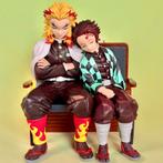 Tanjiro Kamado en Kyojuro Rengoku Figure, Verzamelen, Poppetjes en Figuurtjes, Verzenden, Nieuw