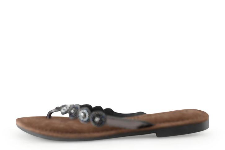 Lazamani Slippers in maat 39 Grijs | 10% extra korting, Kleding | Dames, Schoenen, Grijs, Zo goed als nieuw, Slippers, Verzenden