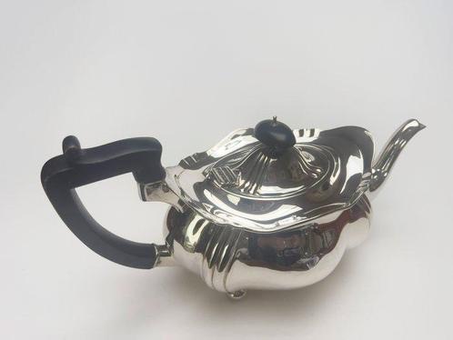 Theepot - .925 zilver - Zilveren theepot, Antiek en Kunst, Antiek | Goud en Zilver