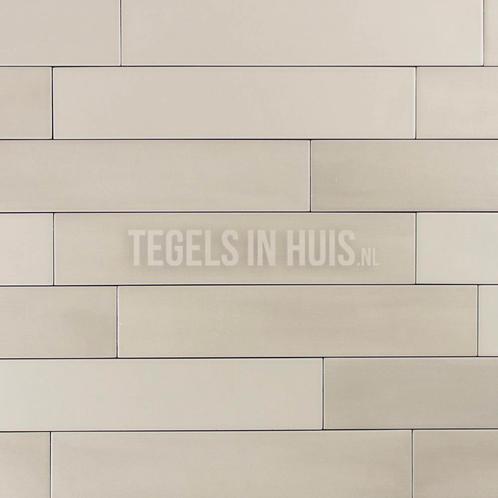 Vloertegel / wandtegel wadi beige 6x30 vloertegel, Doe-het-zelf en Verbouw, Tegels, Vloertegels, Nieuw, 10 m² of meer, Keramiek