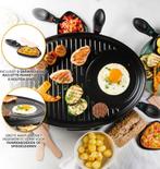 DOMO DO9038G Gourmetset - Grillplaat - Raclette - 8 personen, Witgoed en Apparatuur, Gourmetstellen, Verzenden, Zo goed als nieuw