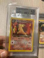 Pokémon - 3 Graded card - Dark Charizard Holo Team Rocket -, Nieuw