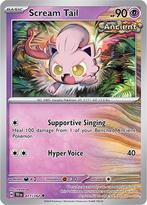 Scream tail 077/162 reverse holo Temporal forces, Hobby en Vrije tijd, Verzamelkaartspellen | Pokémon, Ophalen of Verzenden, Nieuw