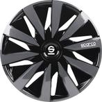 Sparco Wieldoppen Lazio - 14 inch - Zwart/Grijs, Ophalen of Verzenden, Zo goed als nieuw