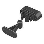 ProPlus Deurvanger met flexibele klem - zwart - 2-delig -..., Doe-het-zelf en Verbouw, Hang- en Sluitwerk, Ophalen of Verzenden