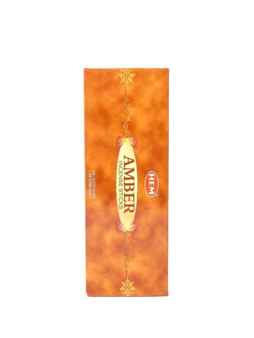 HEM Wierook - Amber - Slof / Voordeelbox (6 Pakjes / 120..., Huis en Inrichting, Woonaccessoires | Overige, Nieuw, Ophalen of Verzenden