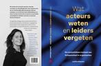 9789083298900 Wat acteurs weten en leiders vergeten, Verzenden, Gelezen, Juditha Melssen