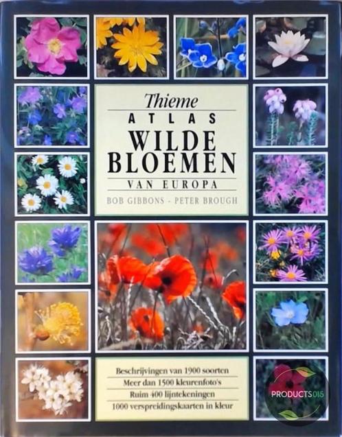 ATLAS WILDE BLOEMEN VAN EUROPA / Bloemen en planten, Boeken, Wetenschap, Gelezen, Verzenden