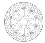 Remschijf voor MOTO MASTER 112224 HALO FLOATING ALU 320, Motoren, Ophalen of Verzenden, Nieuw
