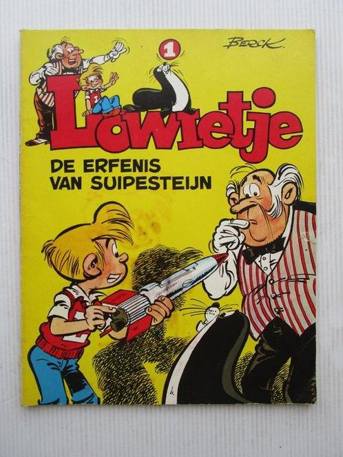 Lowietje 1 - De erfenis van Suipesteijn - opdrachttekening, Boeken, Stripboeken
