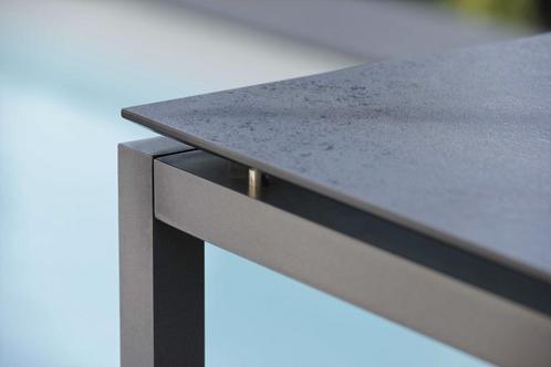 Stern statafelonderstel Aluminium - WitGrijsBruin, Tuin en Terras, Tuintafels, Ophalen of Verzenden