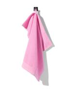 HEMA Keukendoek 50x50cm katoen roze 2+1 gratis, Verzenden, Nieuw, Roze