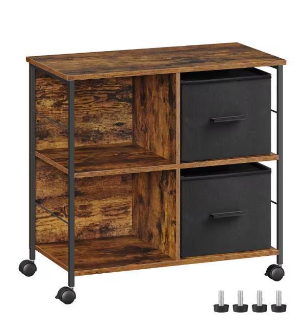 Industrieel Bureaukastje met Lades – 73,5x37,5x69 cm, Zakelijke goederen, Kantoor en Winkelinrichting | Kantoormeubilair en Inrichting