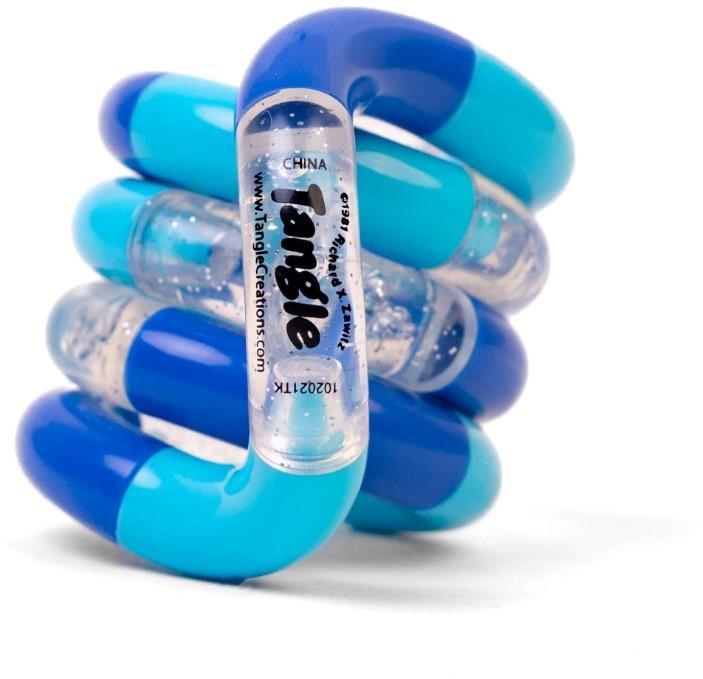 Tangle Junior Classic (Blauw) | Tangle - Hobby Artikelen, Kinderen en Baby's, Speelgoed | Overig, Nieuw, Verzenden