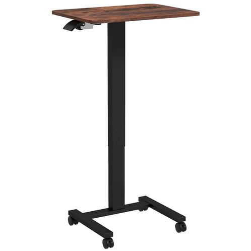 TRUUSK Verstelbare Laptoptafel, Met 4 Wielen, 2 Remmen, 65 C, Huis en Inrichting, Bureaus, Nieuw, Verzenden