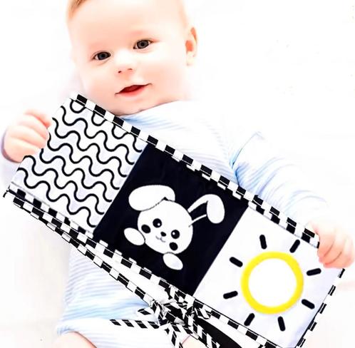 Baby voelboekje/boxhanger Sweet Animals, Kinderen en Baby's, Kraamcadeaus en Geboorteborden, Kraamcadeau, Nieuw, Verzenden