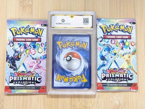 Pokémon - 1 Card - Eevee EX Prismatic + 2 Sealed, Hobby en Vrije tijd, Verzamelkaartspellen | Pokémon