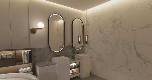 Badkamer spiegel Solo Led, Doe-het-zelf en Verbouw, Sanitair, Nieuw