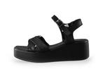 Sandalen in maat 40 Zwart | 10% extra korting, Verzenden, Zwart, Sandalen of Muiltjes, Zo goed als nieuw