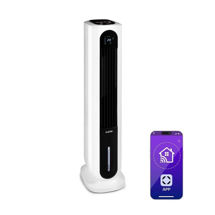 Luchtkoeler Koeler Mobiele Aircooler Cooler Smart Wit, Witgoed en Apparatuur, Airco's, Minder dan 60 m³, Ventileren, Nieuw, 3 snelheden of meer