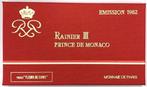 Monaco. Year Set (FDC) 1982 (11 monnaies) Rainier III, Postzegels en Munten, Munten | Europa | Euromunten