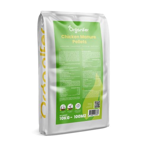 Kippenmestkorrels (10 Kg voor 100 m2), Tuin en Terras, Aarde en Mest, Mest, Verzenden