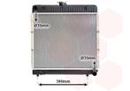 RADIATOR VOOR MERCEDES BENZ W123 1976-1984 1235005603, Ophalen of Verzenden, Nieuw