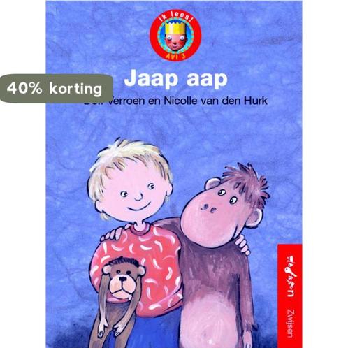 Jaap aap / Ik lees! / AVI 3 9789027675293 D. Verroen, Boeken, Prentenboeken en Plaatjesalbums, Gelezen, Verzenden