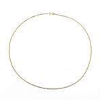 Gouden Venetiaanse schakelketting, Ophalen of Verzenden, Gebruikt, Overige kleuren, Goud