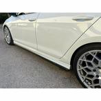 Sideskirts Aanzets Glans Zwart VW Golf 7 R-Line RL236, Auto-onderdelen, Carrosserie en Plaatwerk, Nieuw, Links, Volkswagen, Spatbord