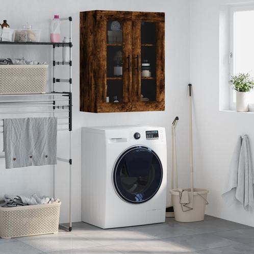 vidaXL Hangkast 69,5x34x90 cm gerookt eikenkleurig, Huis en Inrichting, Kasten | Buffetkasten, 25 tot 50 cm, Nieuw, Overige houtsoorten