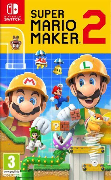 Super Mario Maker 2-Standaard (NSW) Gebruikt, Spelcomputers en Games, Games | Nintendo Switch, Zo goed als nieuw, Ophalen of Verzenden