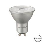 LED spot GU10 Lybardo 7 watt 500 lm 2700K warm wit dimbaar, Nieuw, Bajonetsluiting, Sfeervol, Led-lamp