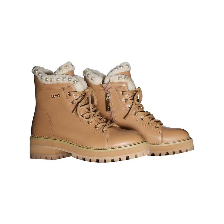 Liu Jo • leren enkellaarzen • 36, Kleding | Dames, Schoenen, Bruin, Nieuw, Verzenden