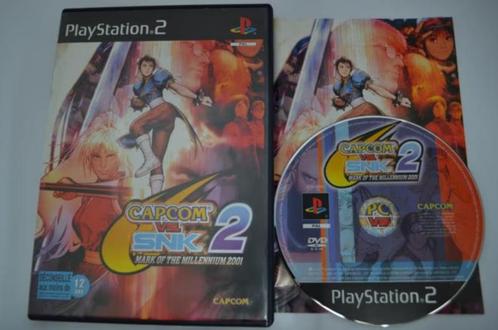 Capcom Vs, SNK. 2 -  Mark Of Millennium 2001 (PS2 PAL), Spelcomputers en Games, Games | Sony PlayStation 2, 1 speler, Zo goed als nieuw