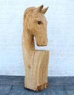 Houtsculptuur paard, Antiek en Kunst, Kunst | Beelden en Houtsnijwerken, Ophalen of Verzenden
