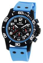 TW Steel CA4 Carbon chronograaf horloge 44 mm, Overige merken, Kunststof, Verzenden, Polshorloge