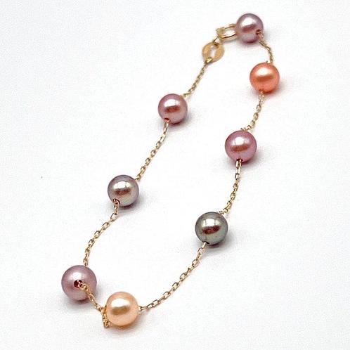 Zonder Minimumprijs - Armband Verguld Parel, Sieraden, Tassen en Uiterlijk, Armbanden