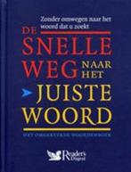 Snelle weg naar het juiste woord 9789064077128, Boeken, Verzenden, Zo goed als nieuw