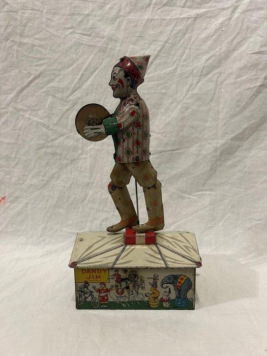 Ferdinand Strauss - Blikken speelgoed - Dandy Jim The Clown, Antiek en Kunst, Antiek | Speelgoed