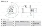 Startmotor / Starter, Auto-onderdelen, Motor en Toebehoren, Ophalen of Verzenden, Nieuw