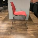KARTELL Maui, Design stoel, Rood-buisframe chroom