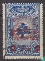 Groot Libanon 1945 Veldpost 5 Piaster - 1945, Verzenden, Gestempeld