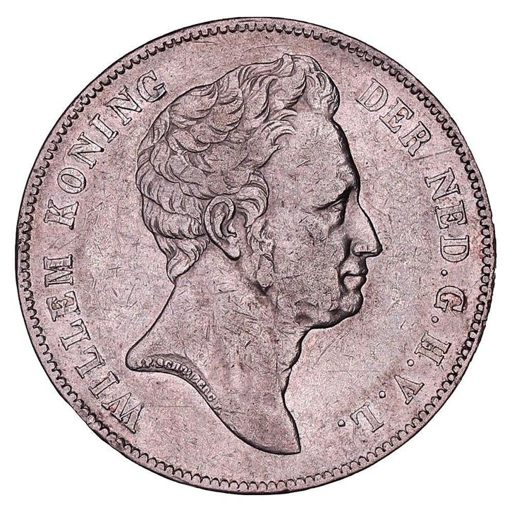 1 Gulden 1840 Willem I ZFr, Postzegels en Munten, Munten | Nederland, Verzenden